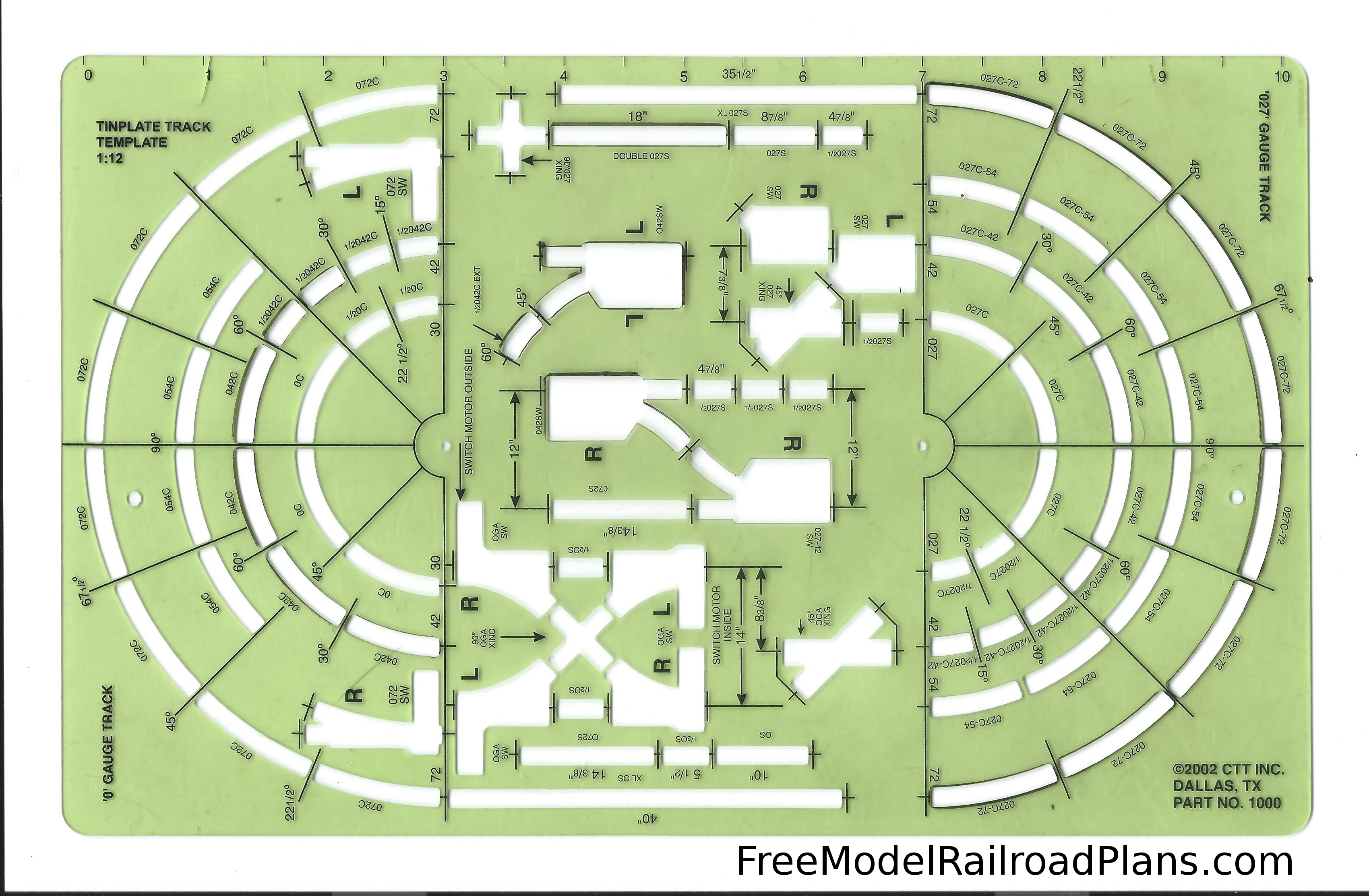  Plan for an O Gauge Model Railroad Layout | Free Model Railroad Plans