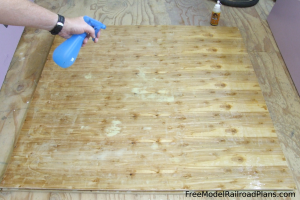 Free Model Railroad Plans roadbed foam and plywood sandwich polyurethane glue