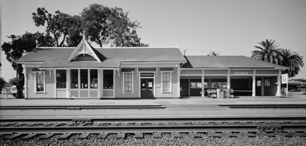 San Francisco and San Jose Railroad Depot, Menlo Park California